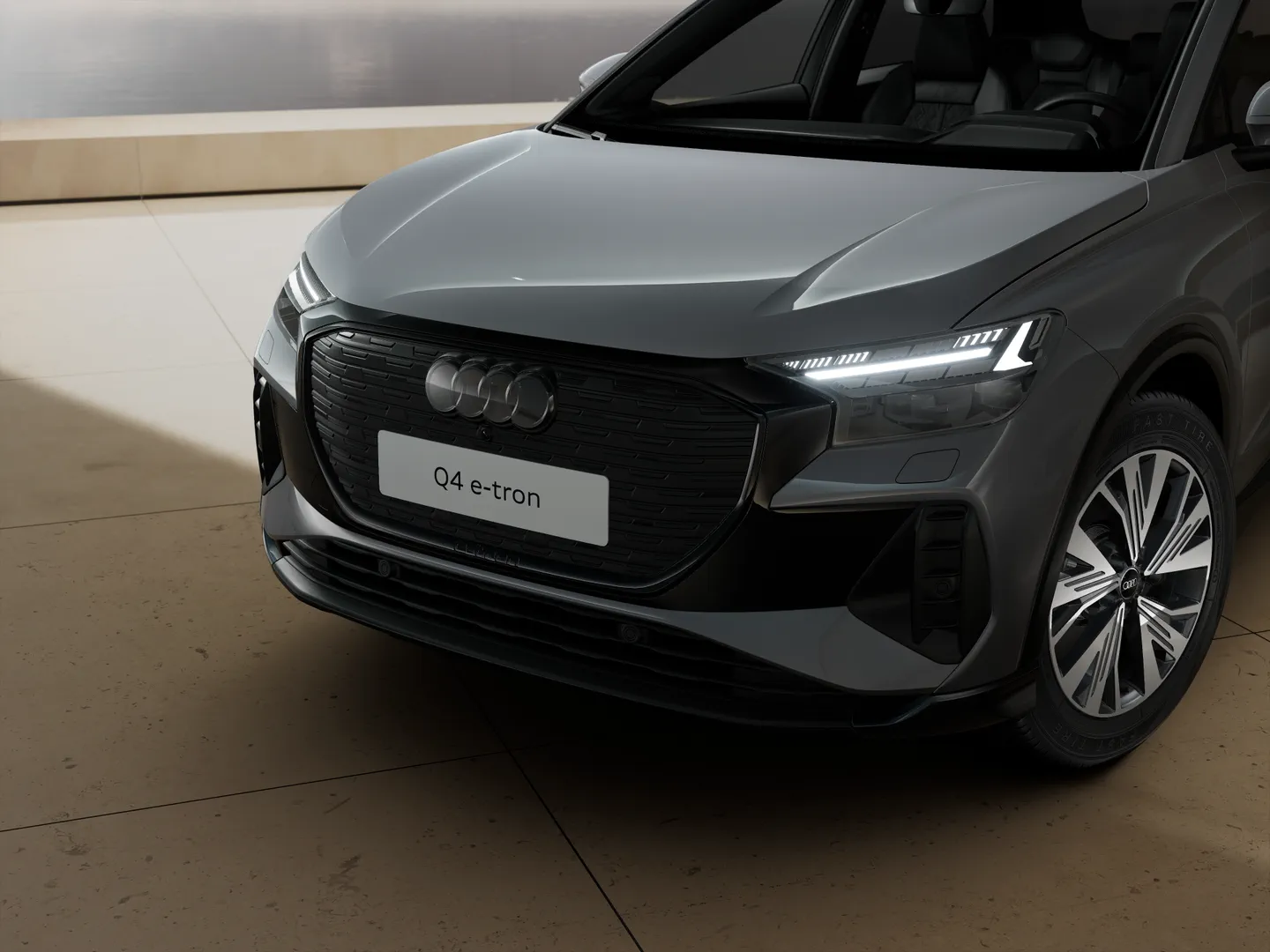 Zdjęcie&nbsp;Audi Q4 e-tron&nbsp;40 e-tron 150,00 kW&nbsp;– Ujęcie: reflektory