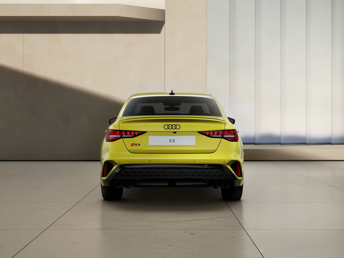 Zdjęcie Audi S3 Sedan S3 Saloon TFSI 245 kW S tronic – Ujęcie: tył