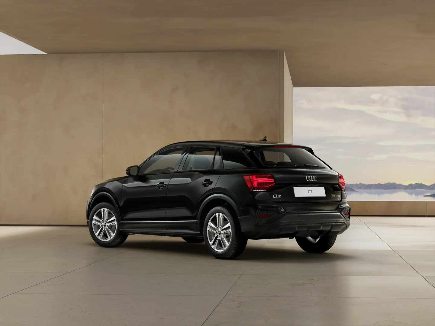 Zdjęcie&nbsp;Audi Q2&nbsp;35 TFSI 110(150) kW(KM) S tronic&nbsp;– Ujęcie: tył 3/4