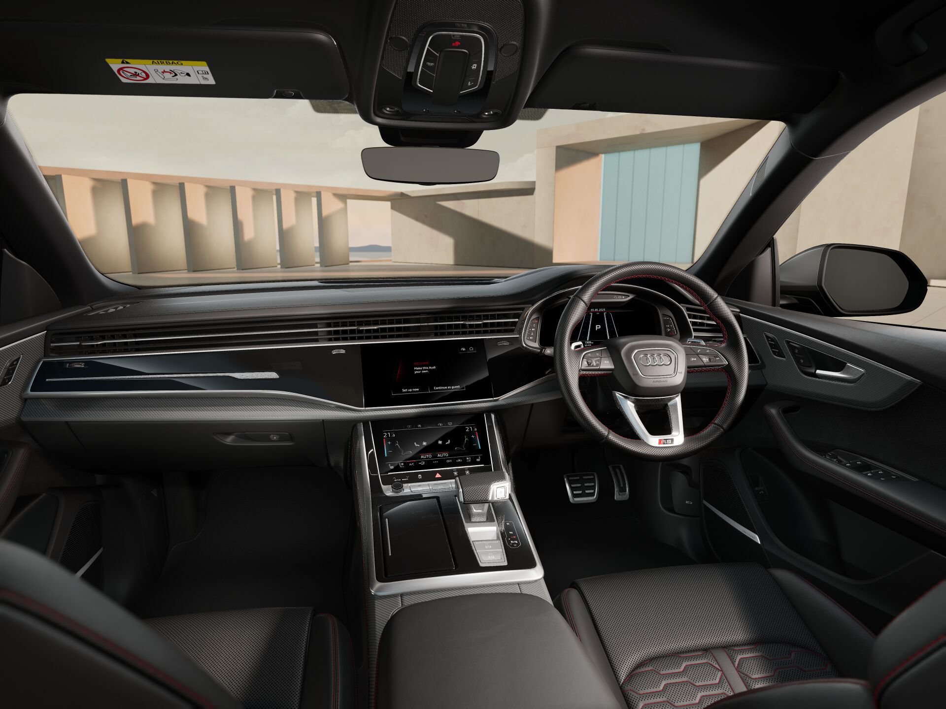 RS Q8 SUV performance INTERIOR-DASHBOARD-DASHBOARD