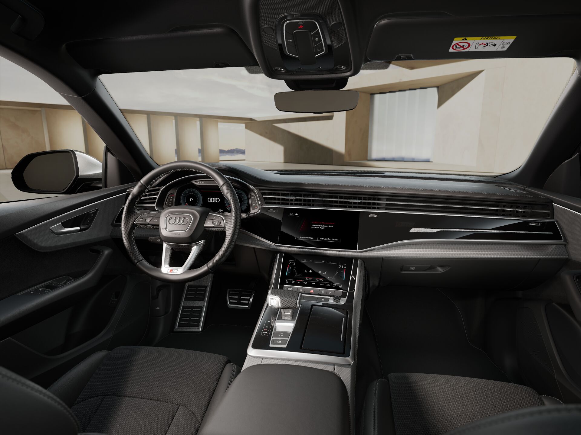 SQ8 SUV INTERIOR-DASHBOARD-DASHBOARD