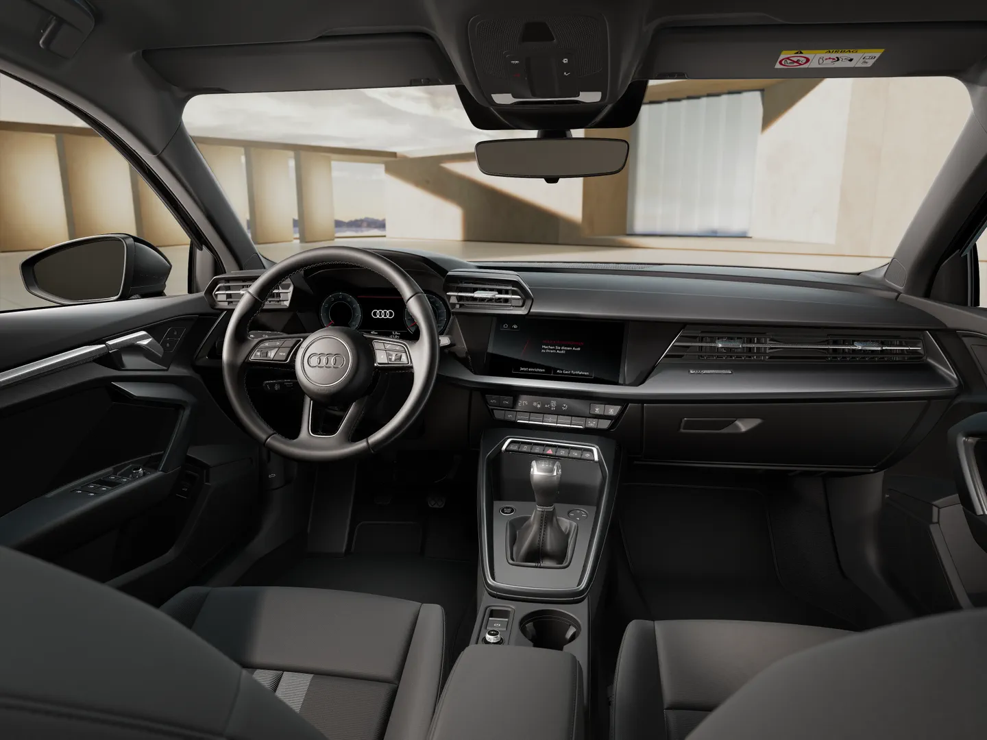 Zdjęcie&nbsp;Audi A3 Sedan&nbsp;TFSI 85 kW 6 biegów&nbsp;– Ujęcie: deska rozdzielcza