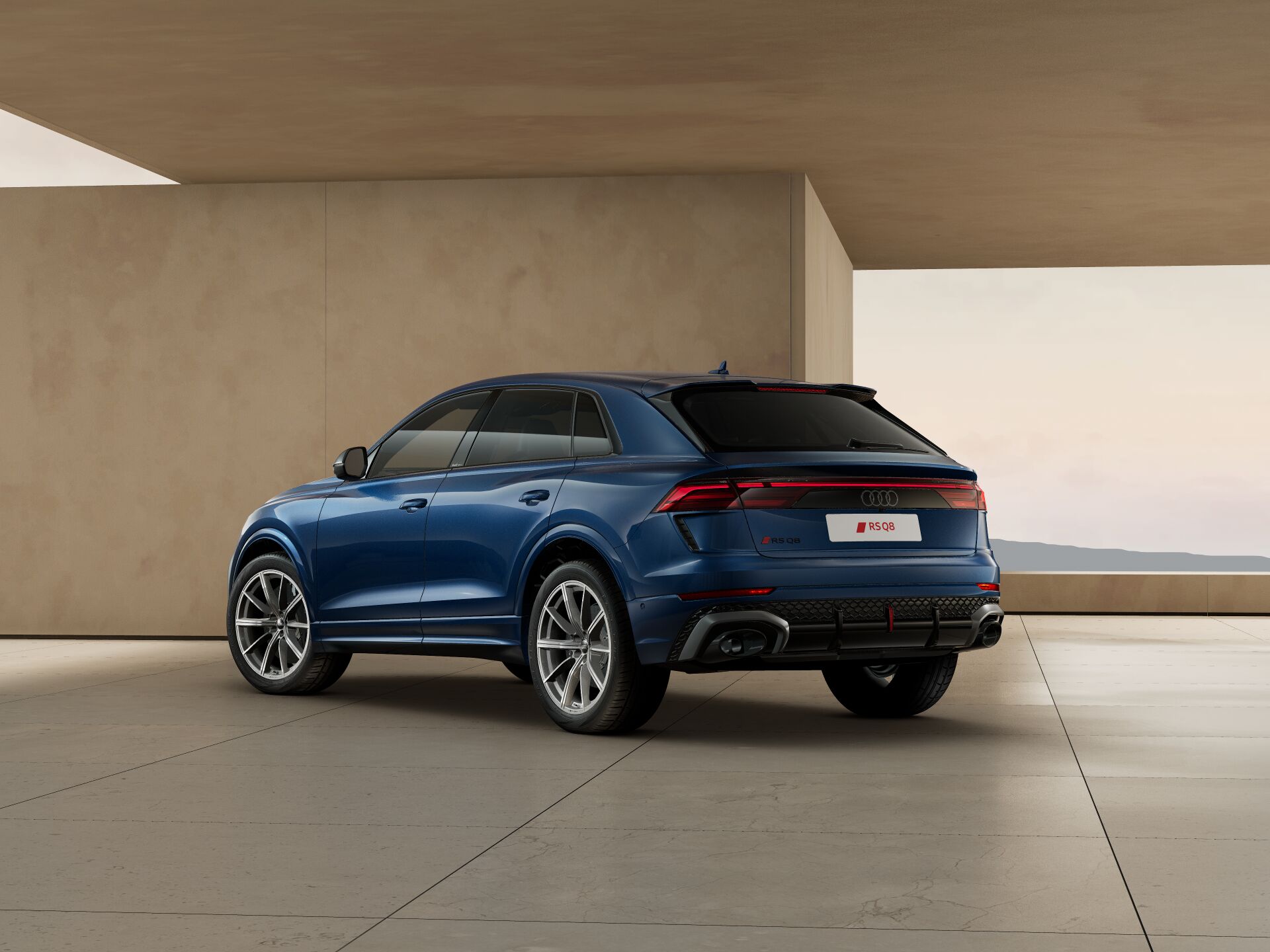 RS Q8 SUV performance EXTERIOR-REAR-3-4