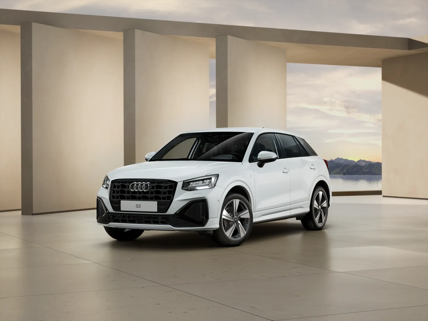 Zdjęcie Audi Q2 S line 35 TFSI 110(150) kW(KM) S tronic – Ujęcie: przód 3/4
