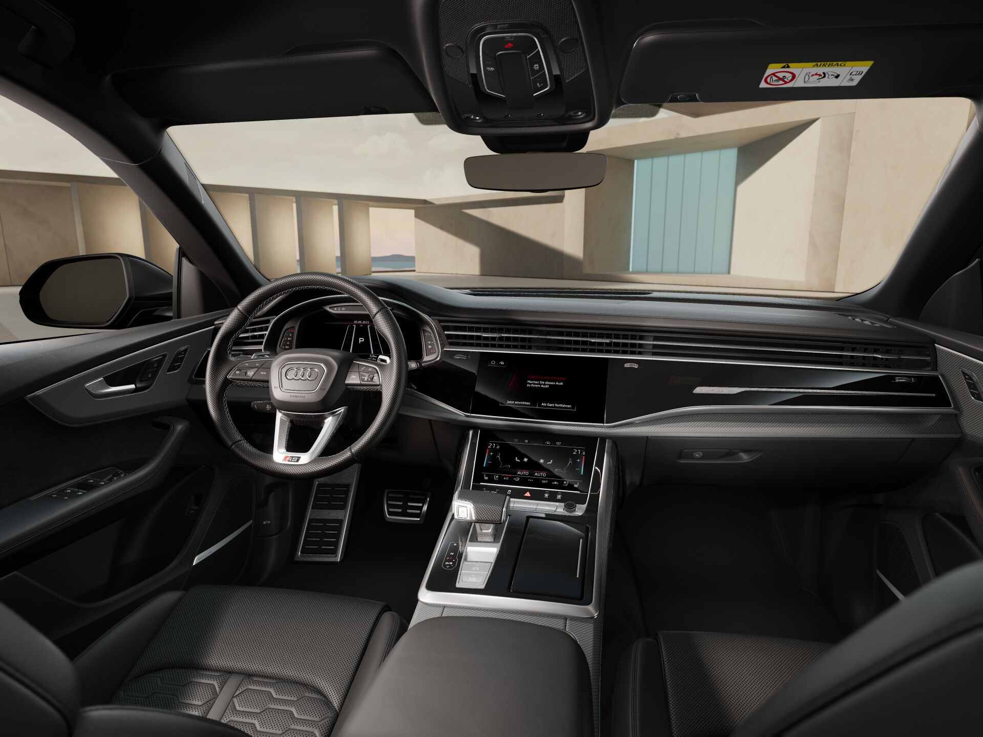 RS Q8 SUV INTERIOR-DASHBOARD-DASHBOARD