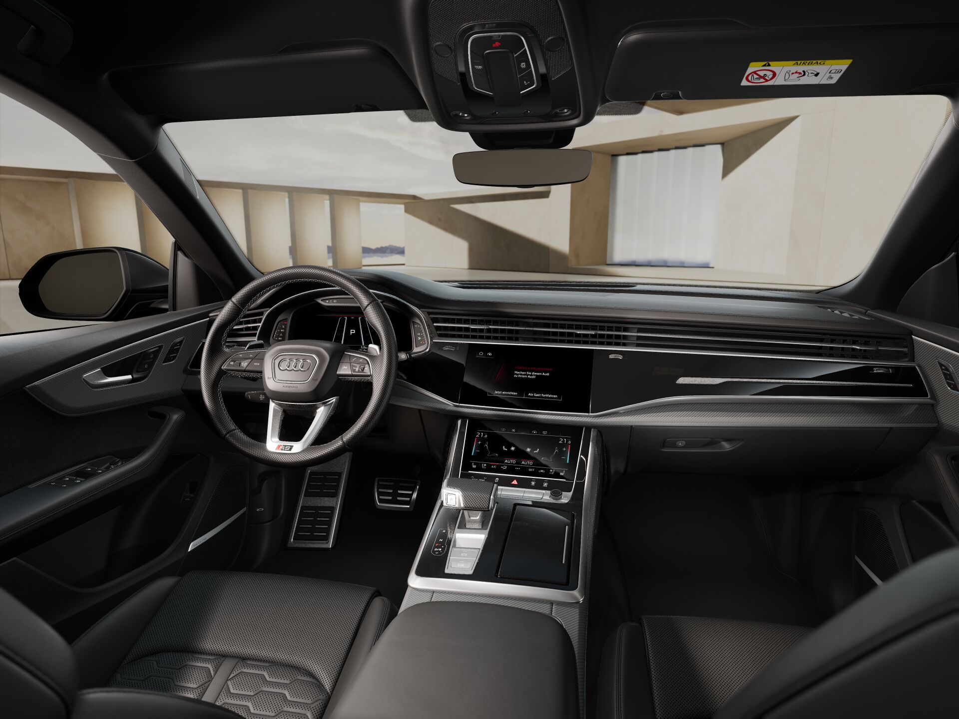 RS Q8 INTERIOR-DASHBOARD-DASHBOARD