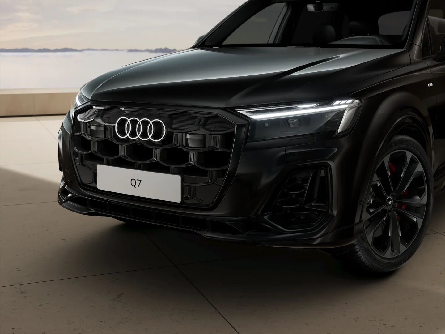 Zdjęcie Audi Q7 SUV TFSI e S line TFSI e quattro 360 kW tiptronic – Ujęcie: reflektory
