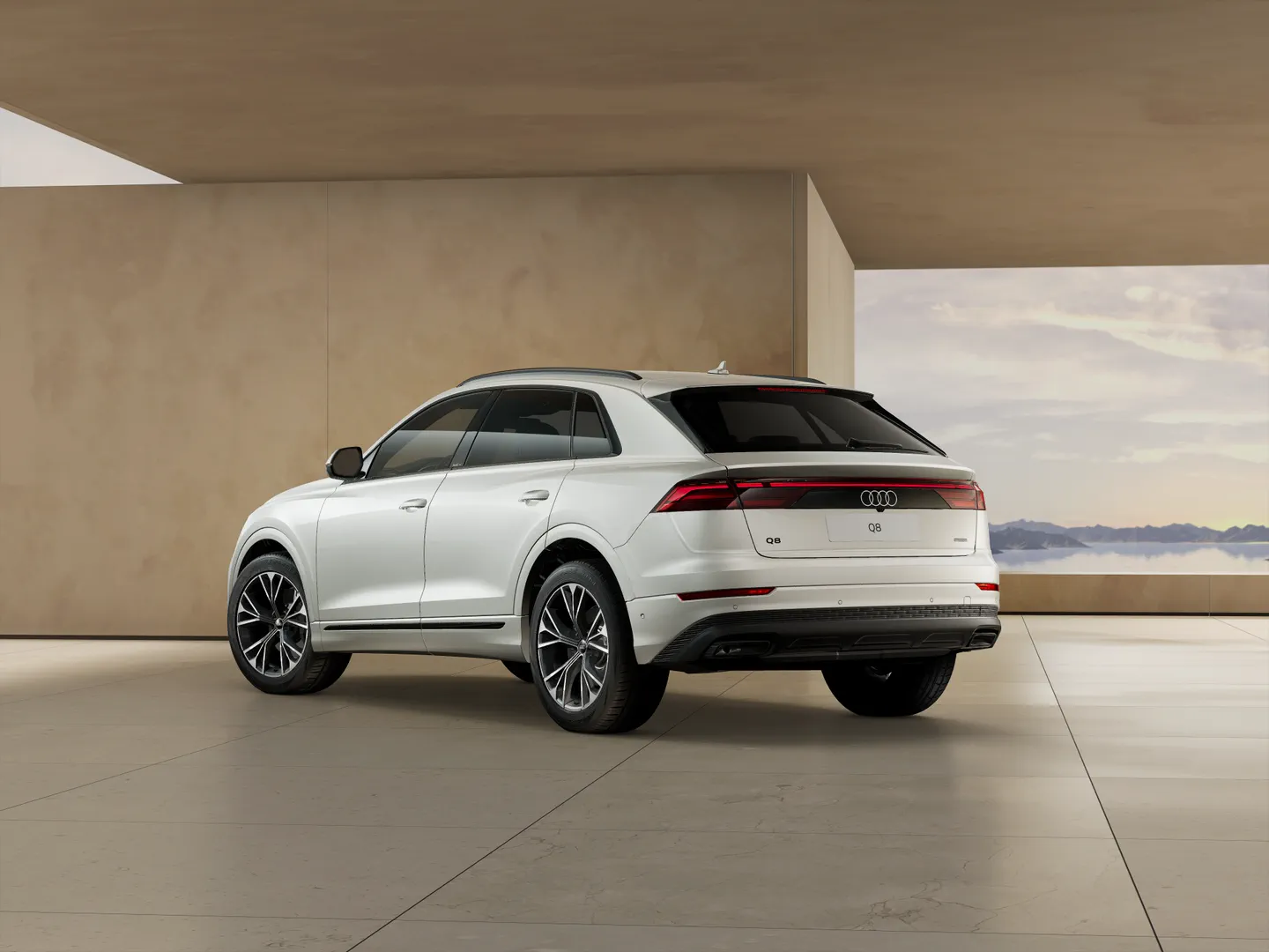 Zdjęcie&nbsp;Audi Q8 SUV&nbsp;TDI quattro 210 kW tiptronic&nbsp;– Ujęcie: tył 3/4