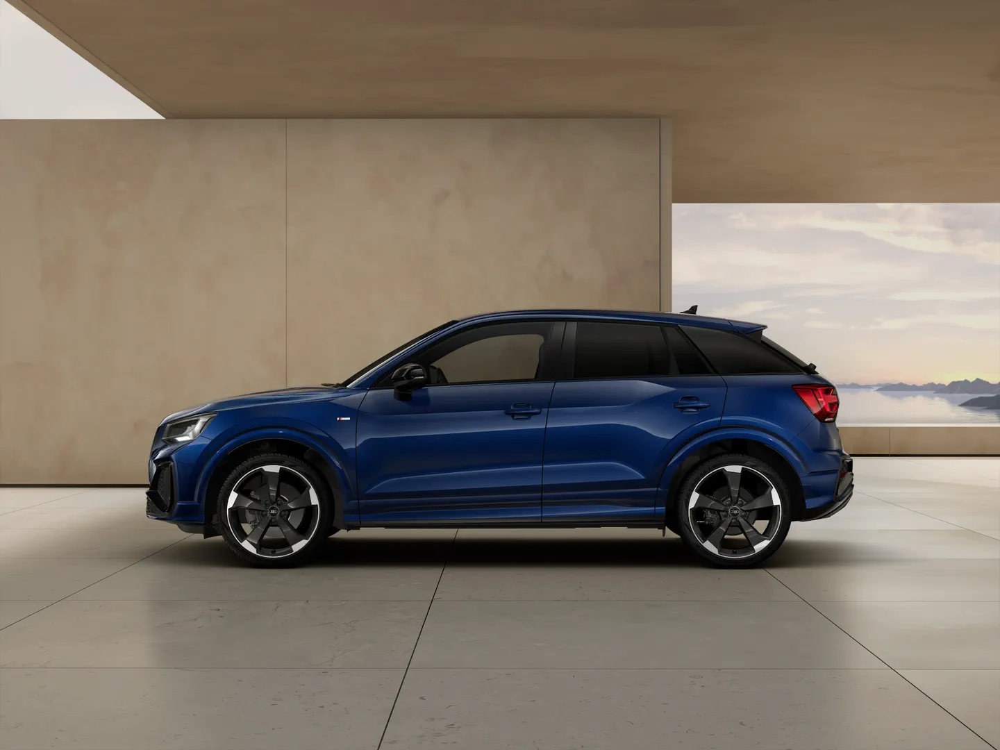 Image of&nbsp;Audi Q2&nbsp;Black Edition 150 PS TFSI S tronic&nbsp;- View:&nbsp;side