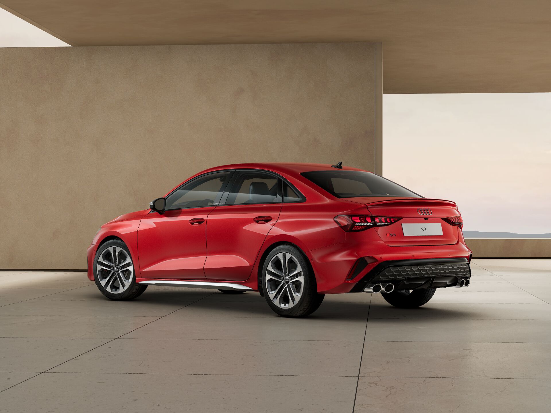 S3 Sedan EXTERIOR-REAR-3-4