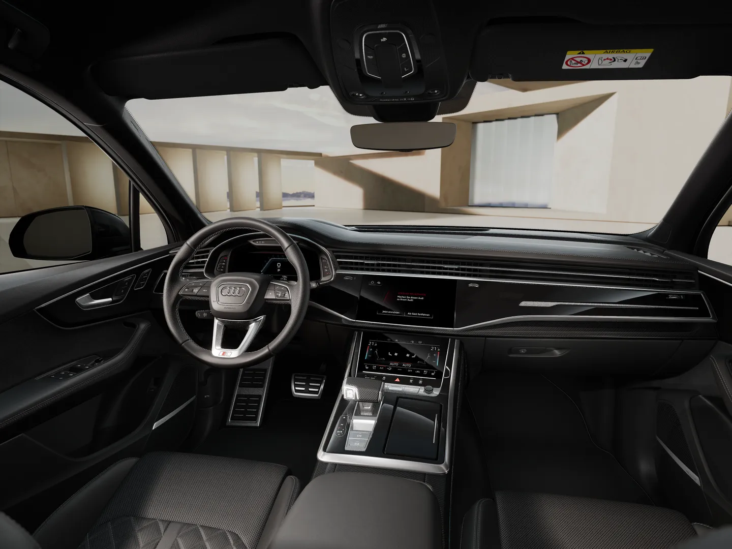 Zdjęcie&nbsp;Audi SQ7 SUV&nbsp;SQ7 SUV TFSI 373 kW tiptronic&nbsp;– Ujęcie: deska rozdzielcza