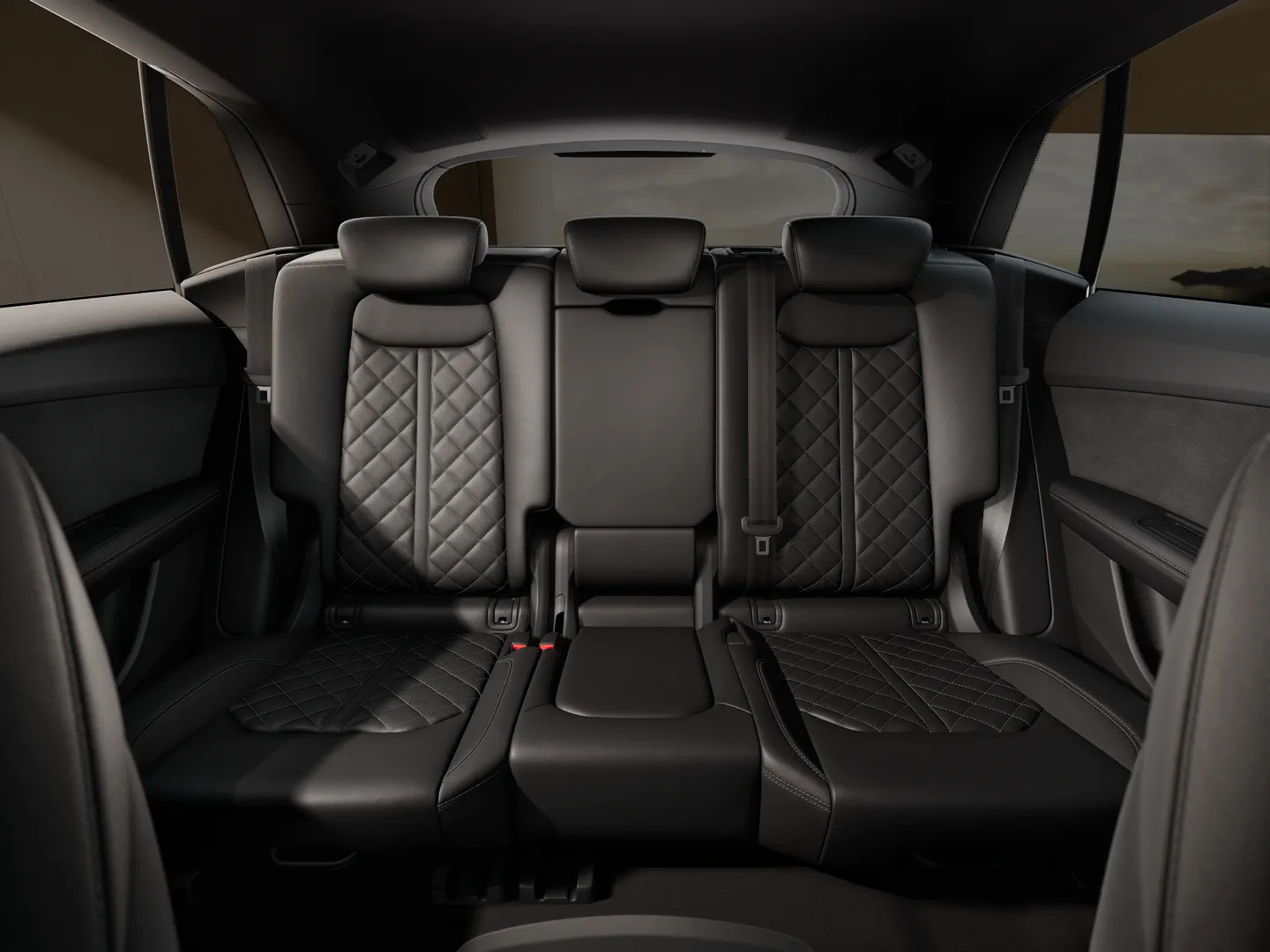 Zdjęcie&nbsp;Audi Q8 SUV TFSI e&nbsp;TFSI e quattro 290 kW tiptronic&nbsp;– Ujęcie: tylne fotele