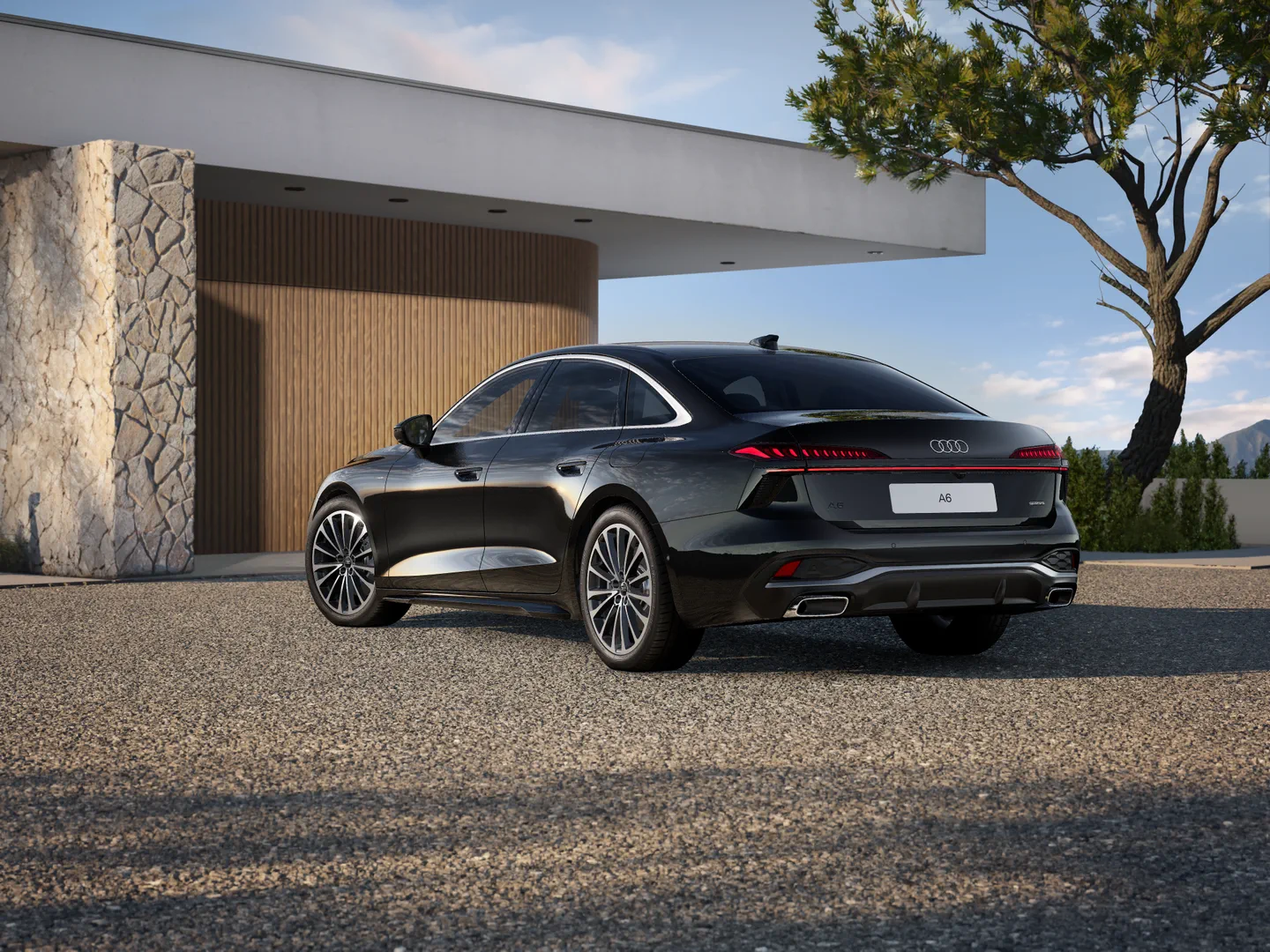 Zdjęcie&nbsp;Audi A6 Sedan e-hybrid&nbsp;e-hybrid quattro 220 kW S tronic&nbsp;– Ujęcie: tył 3/4