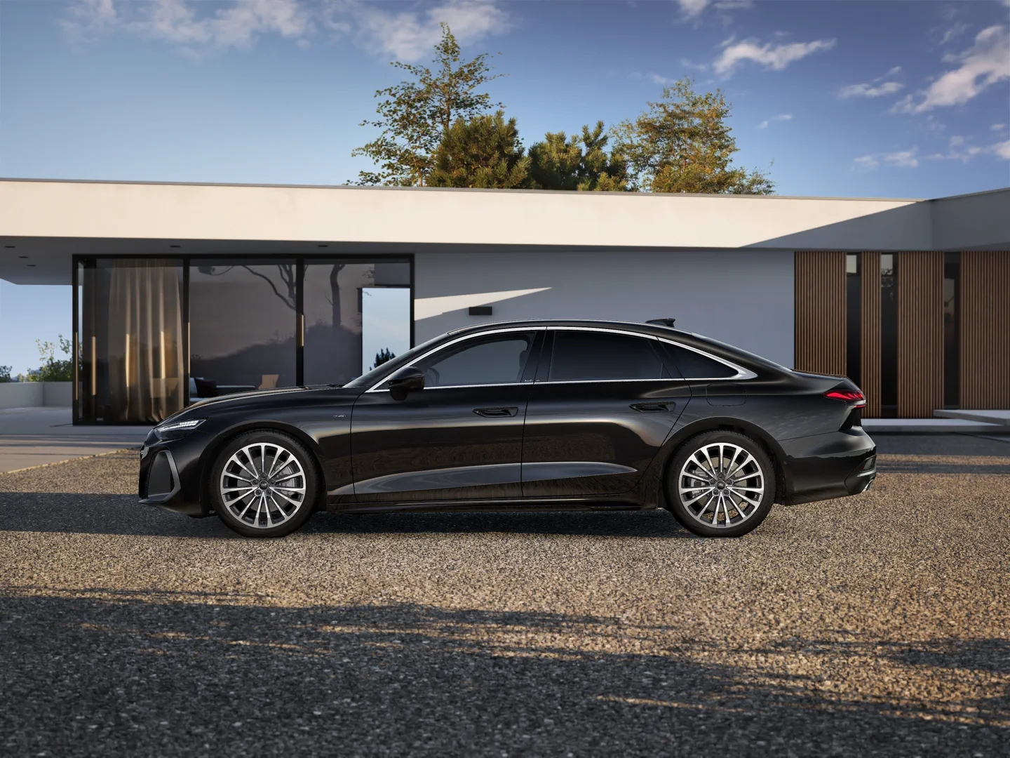 Zdjęcie&nbsp;Audi A6 Sedan e-hybrid&nbsp;e-hybrid quattro 220 kW S tronic&nbsp;– Ujęcie: bok