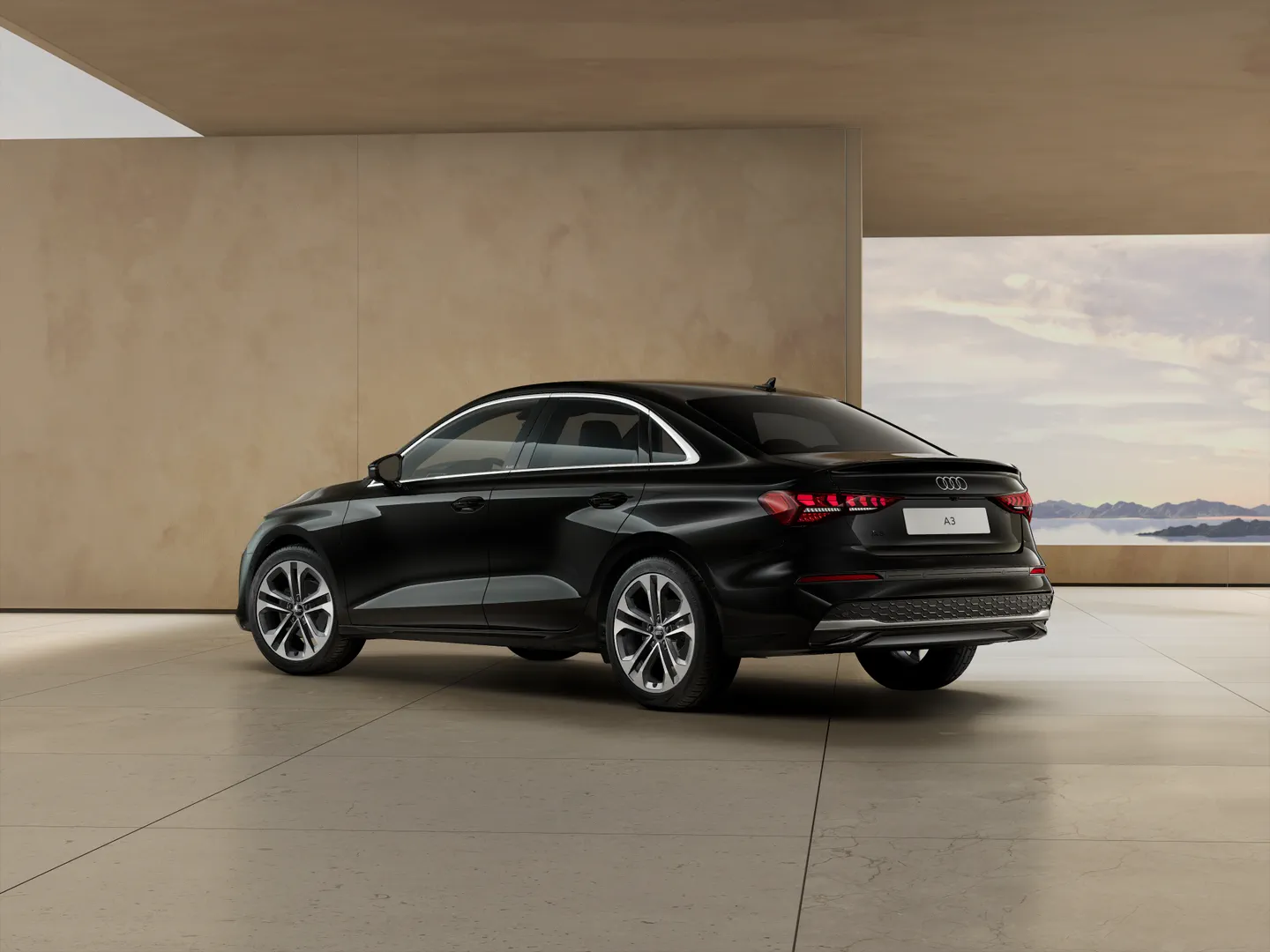 Zdjęcie&nbsp;Audi A3 Sedan&nbsp;advanced TFSI 85 kW S tronic&nbsp;– Ujęcie: tył 3/4