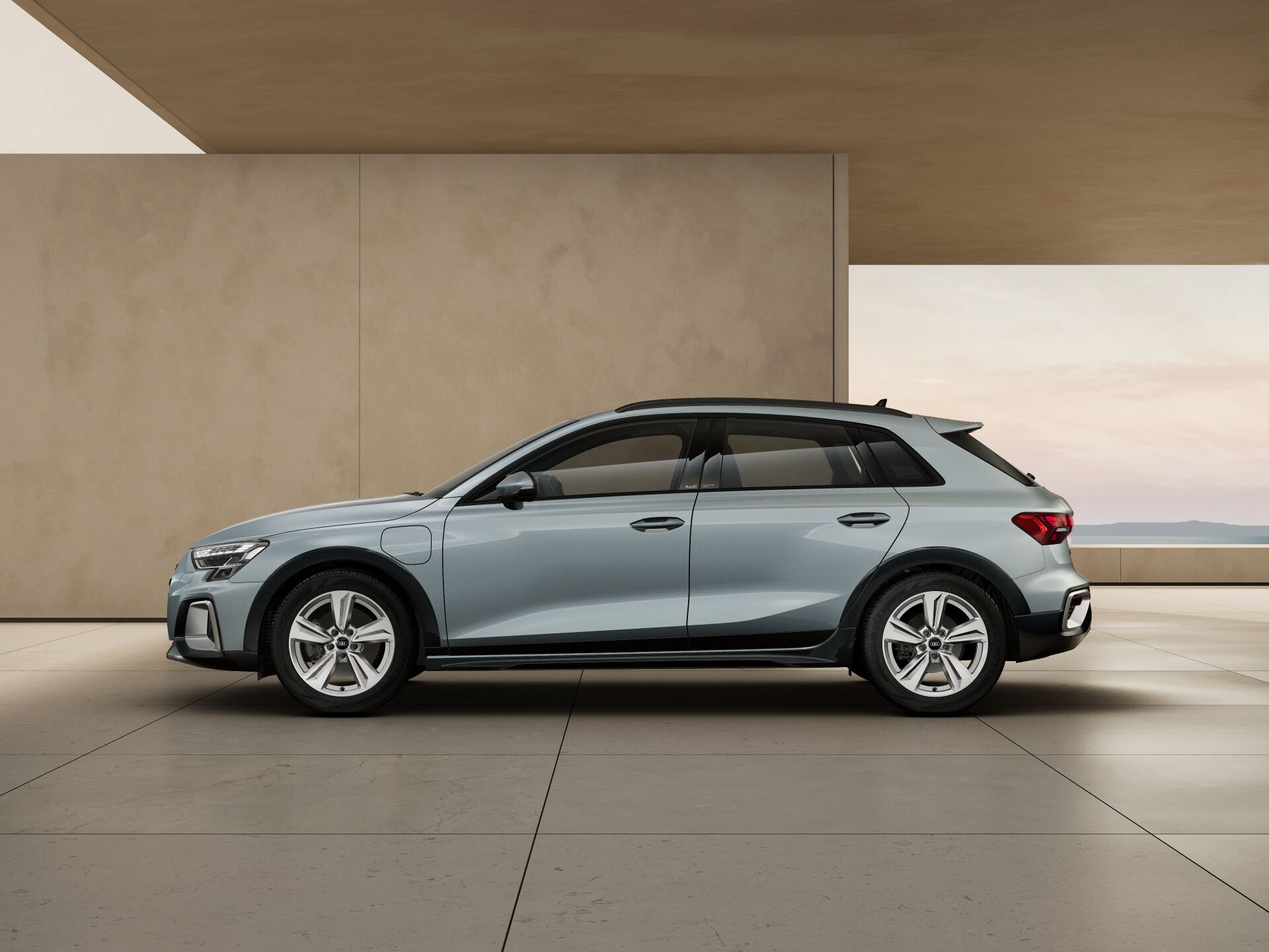 Nieuwe A3 allstreet TFSI e EXTERIOR-PARALLEL-SIDE