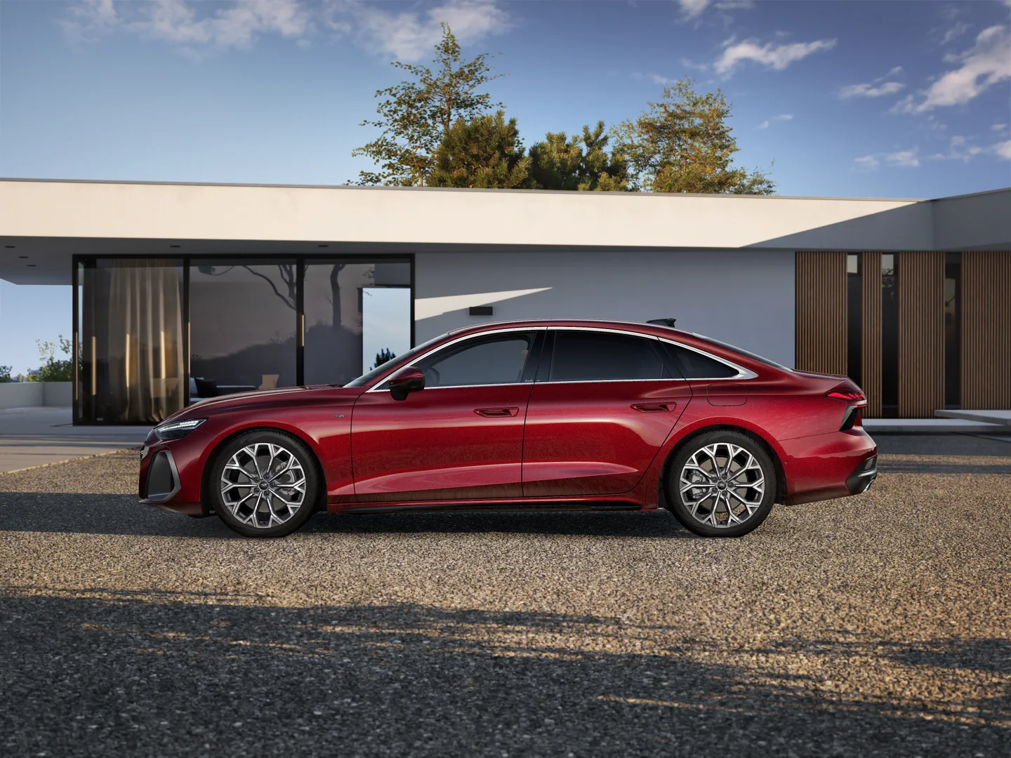 Zdjęcie&nbsp;Audi A6 Sedan e-hybrid&nbsp;e-hybrid quattro 220 kW S tronic&nbsp;– Ujęcie: bok