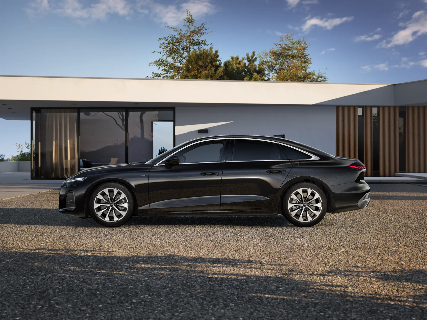 Zdjęcie&nbsp;Audi A6 Sedan e-hybrid&nbsp;e-hybrid quattro 220 kW S tronic&nbsp;– Ujęcie: bok