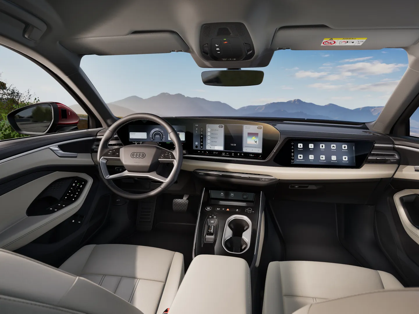 Zdjęcie&nbsp;Audi A6 Sedan e-hybrid&nbsp;e-hybrid quattro 220 kW S tronic&nbsp;– Ujęcie: deska rozdzielcza