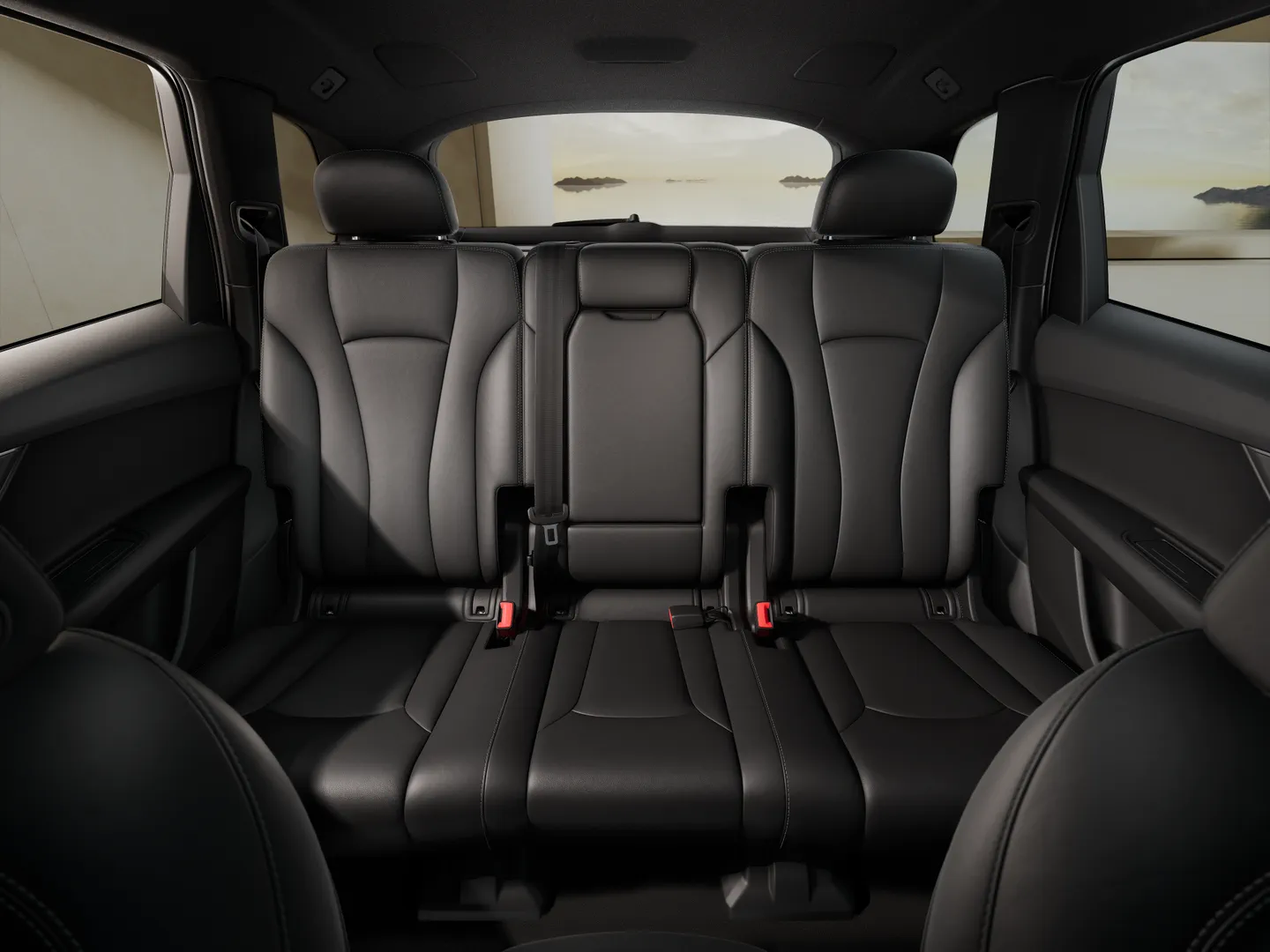 Zdjęcie&nbsp;Audi Q7 SUV TFSI e&nbsp;S line TFSI e quattro 290 kW tiptronic&nbsp;– Ujęcie: tylne fotele