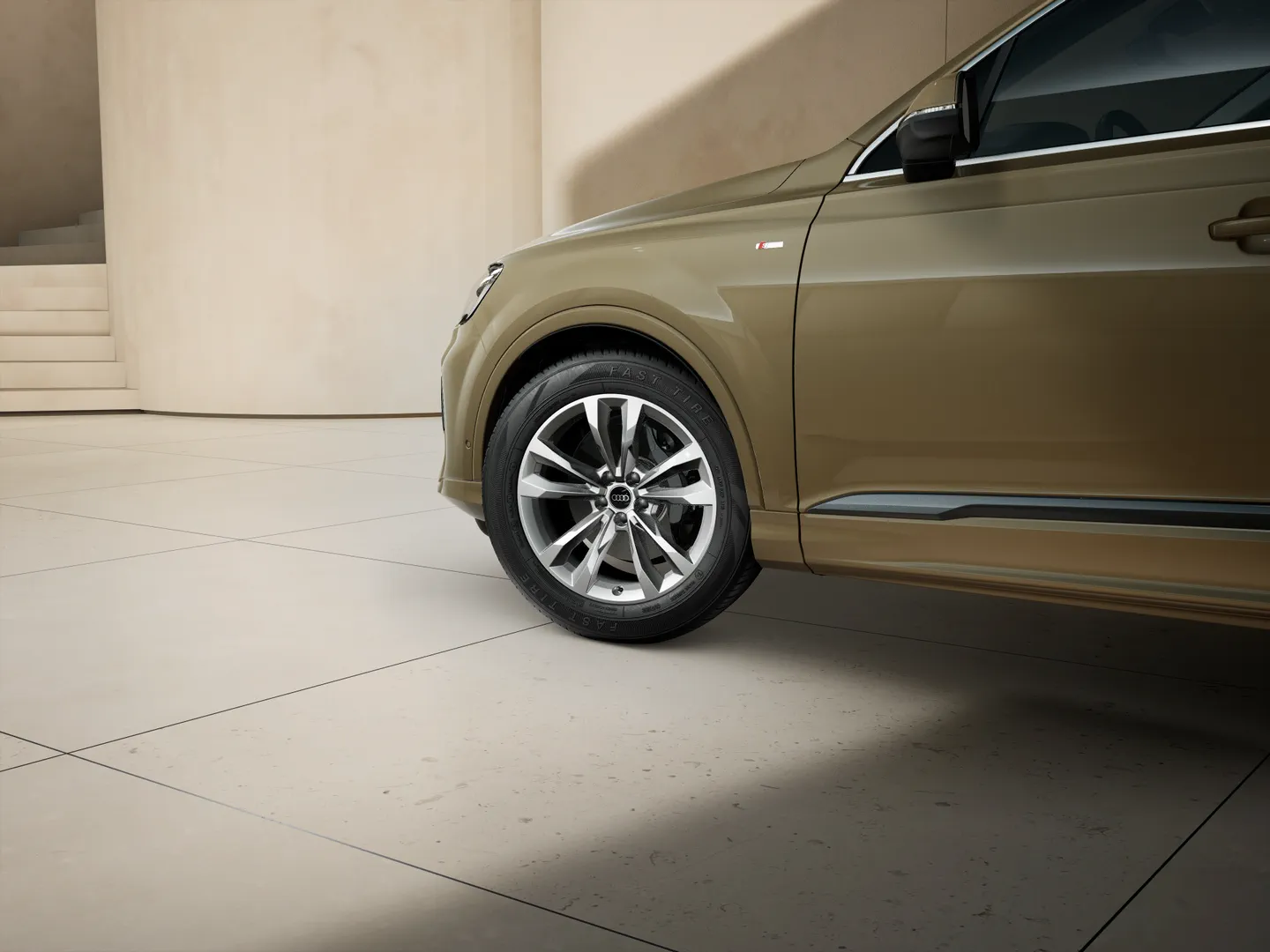 Zdjęcie Audi Q7 SUV S line TDI quattro 210 kW tiptronic – Ujęcie: obręcze