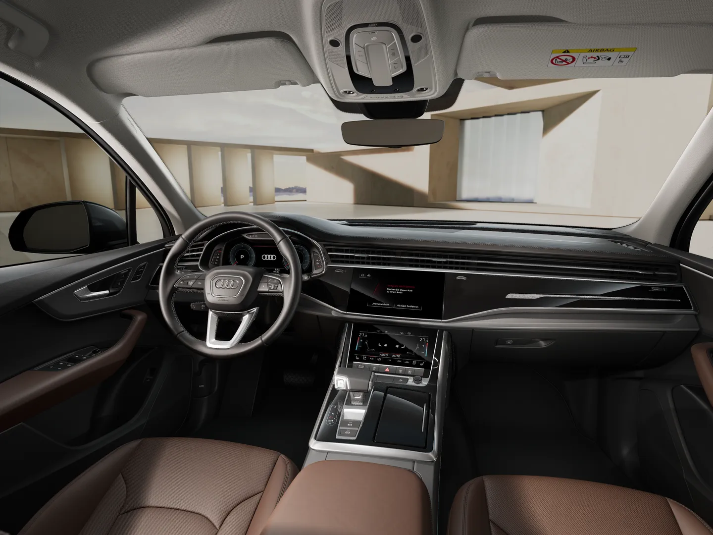 Zdjęcie&nbsp;Audi Q7 SUV&nbsp;S line TDI quattro 210 kW tiptronic&nbsp;– Ujęcie: deska rozdzielcza