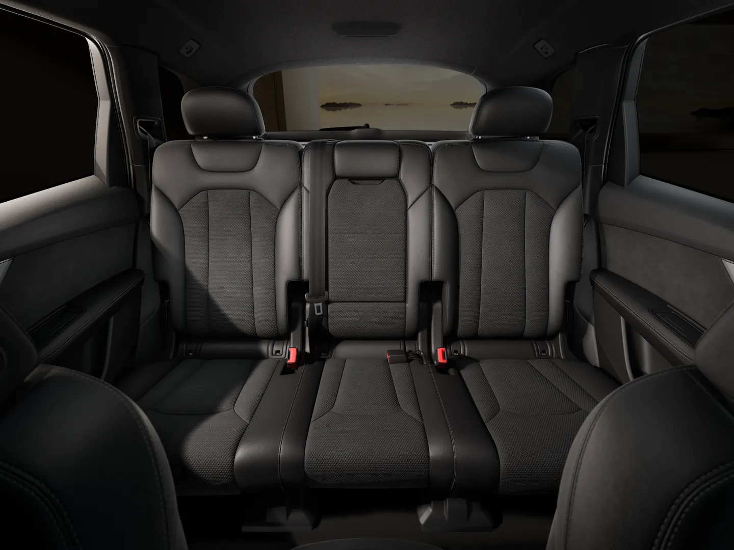 Zdjęcie Audi Q7 SUV S line TDI quattro 210 kW tiptronic – Ujęcie: tylne fotele