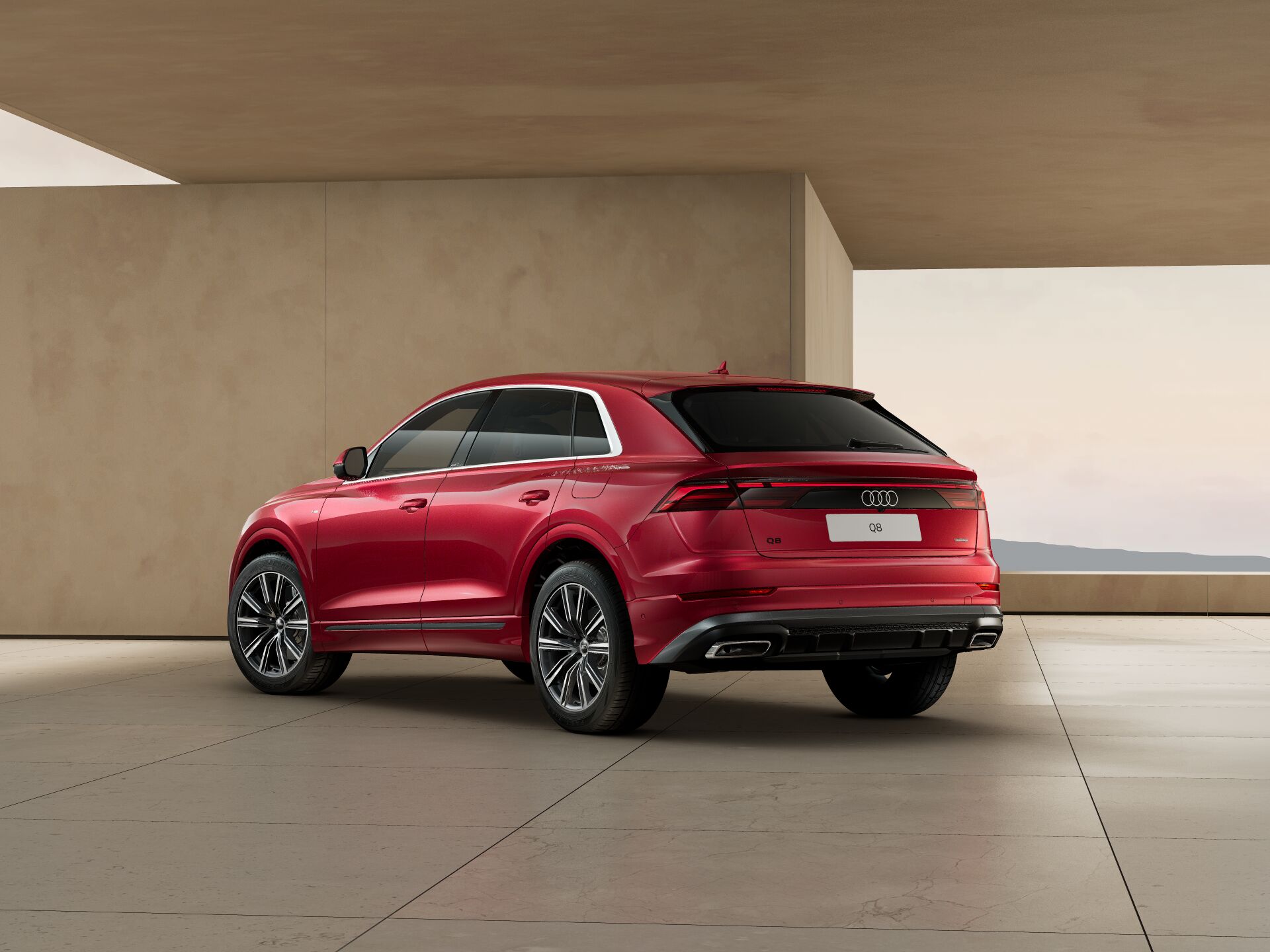 Q8 SUV TFSI e EXTERIOR-REAR-3-4