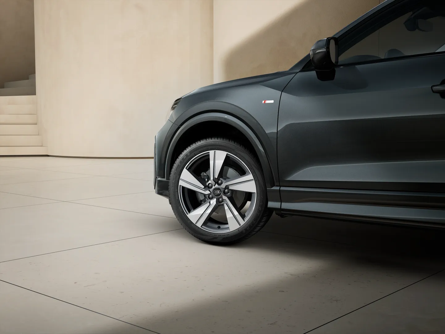 Zdjęcie&nbsp;Audi Q2&nbsp;S line 35 TFSI 110(150) kW(KM) S tronic&nbsp;– Ujęcie: obręcze