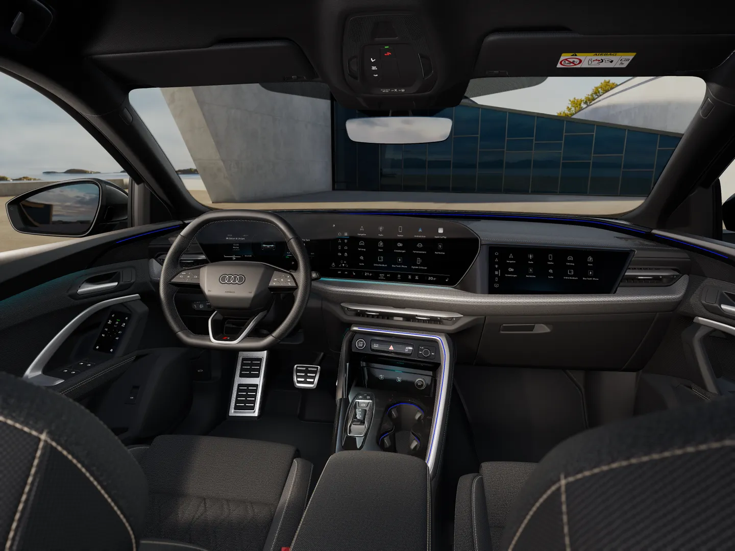 Zdjęcie Audi Q5 Sportback TDI quattro 150 kW S tronic – Ujęcie: deska rozdzielcza