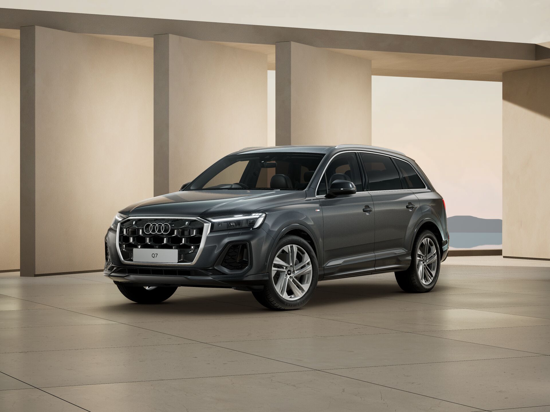 Q7 SUV EXTERIOR-FRONT-3-4