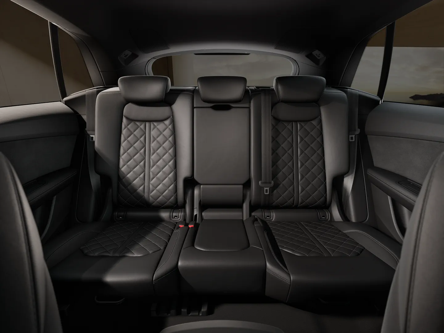 Zdjęcie&nbsp;Audi Q8 SUV TFSI e&nbsp;TFSI e quattro 290 kW tiptronic&nbsp;– Ujęcie: tylne fotele