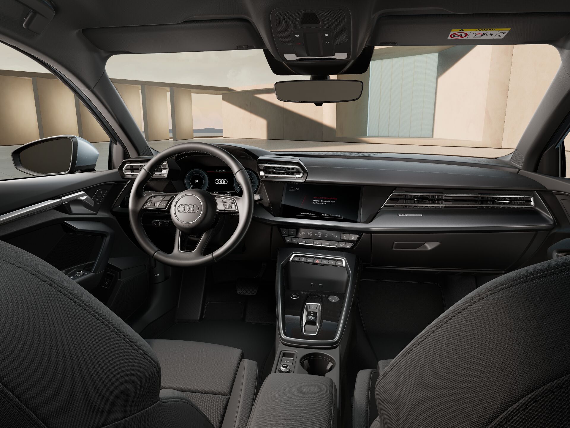 Nieuwe A3 allstreet TFSI e INTERIOR-DASHBOARD-DASHBOARD