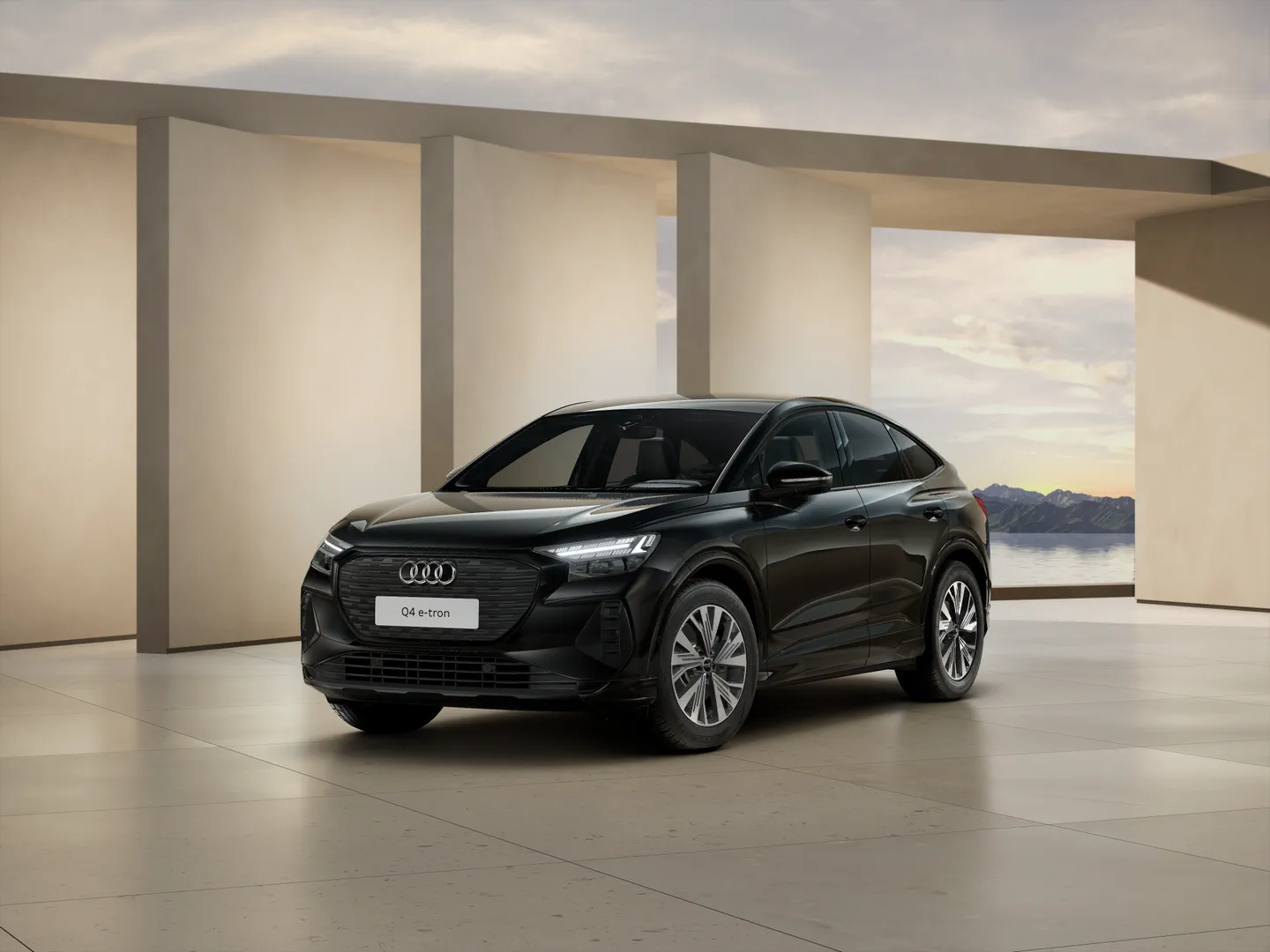 Bilde av Audi Q4 Sportback e-tron S line Pro 55 e-tron quattro - Visning:&nbsp;3/4 forfra