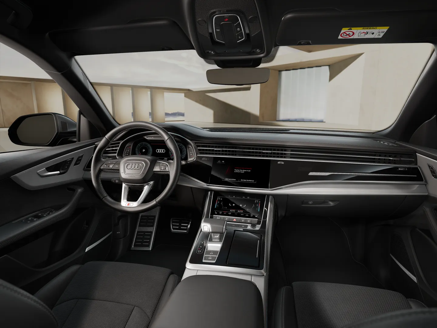 Zdjęcie Audi Q8 SUV TDI quattro 210 kW tiptronic – Ujęcie: deska rozdzielcza