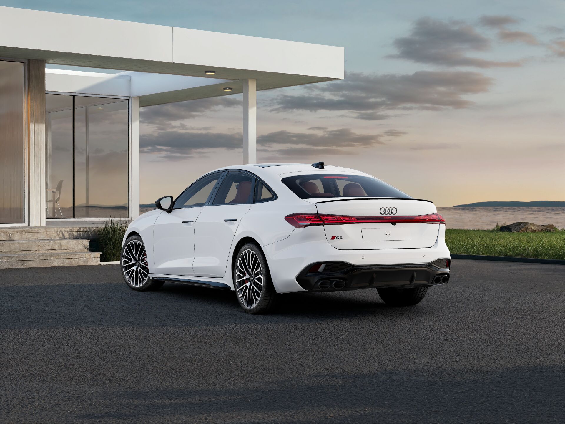 The new Audi S5 EXTERIOR-REAR-3-4