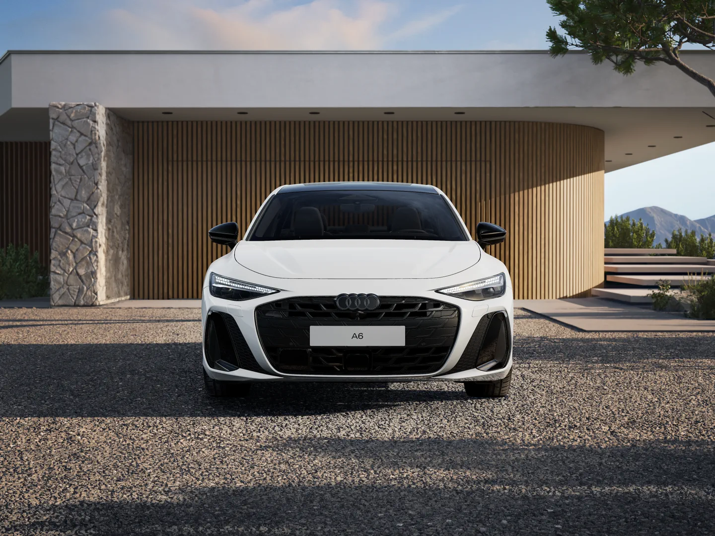 Immagine di Audi A6 Berlina e-hybrid S line edition e-hybrid quattro 220 kWS tronic - Vista: Vista anteriore