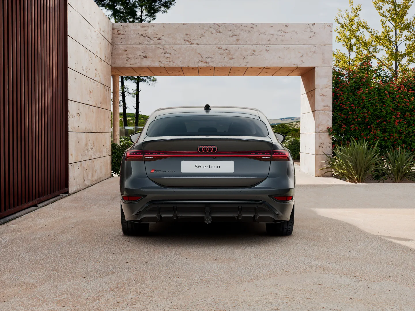 Zdjęcie&nbsp;Audi S6 Sportback e-tron&nbsp;S6 Sportback e-tron 370,00 kW&nbsp;– Ujęcie: tył