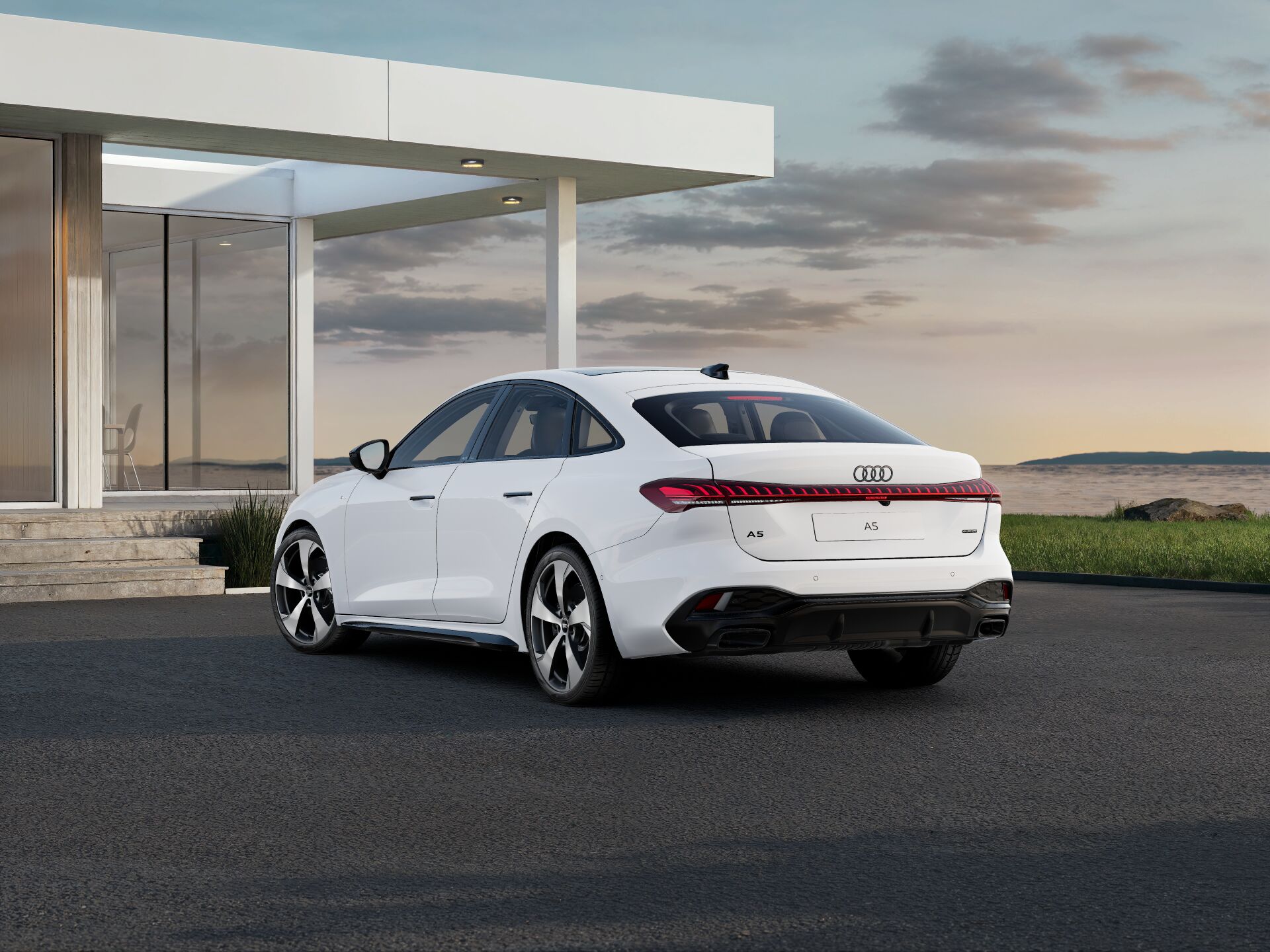 A5 Sedan EXTERIOR-REAR-3-4