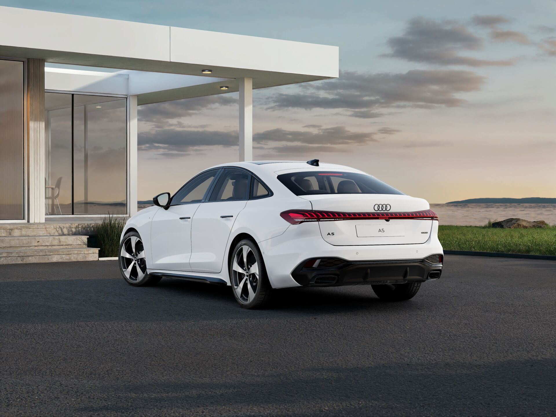 A5 Sedan EXTERIOR-REAR-3-4