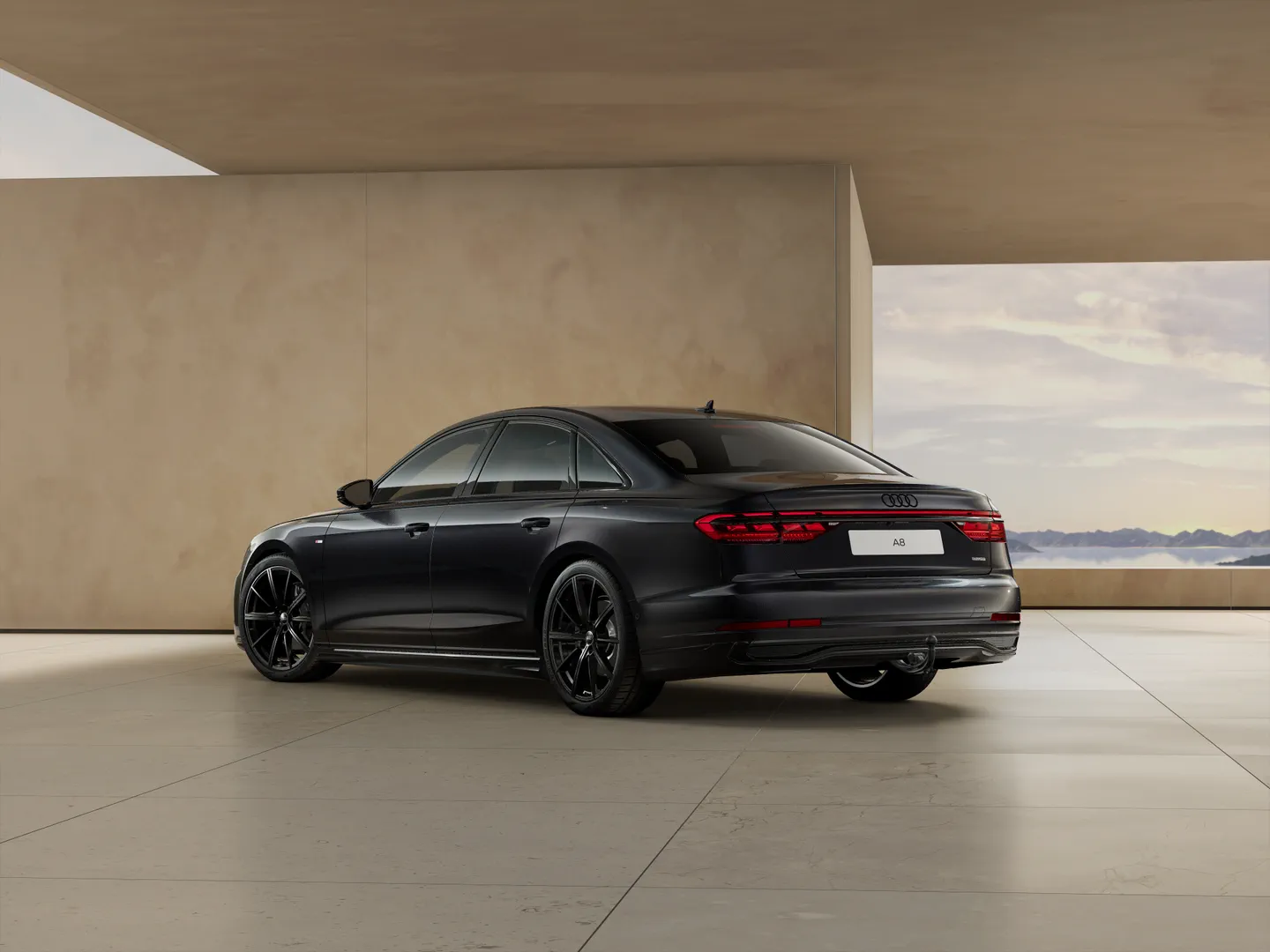 Zdjęcie Audi A8 50 TDI quattro 210(286) kW(KM) tiptronic – Ujęcie: tył 3/4