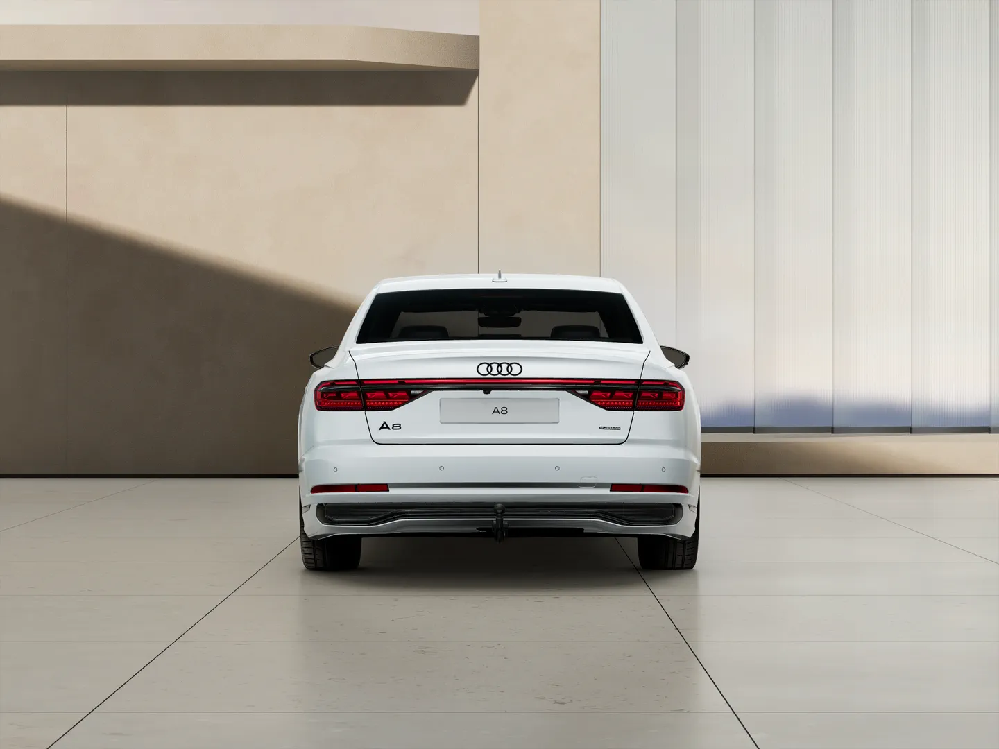 Zdjęcie&nbsp;Audi A8&nbsp;50 TDI quattro 210(286) kW(KM) tiptronic&nbsp;– Ujęcie: tył
