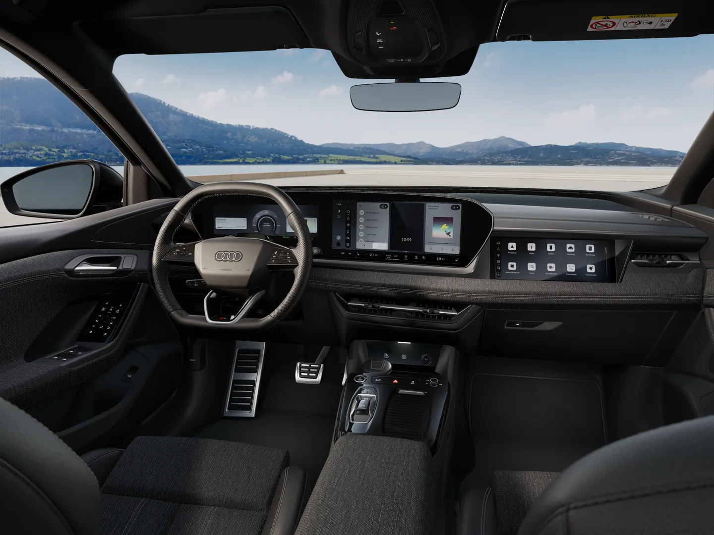 Zdjęcie Audi Q6 SUV e-tron e-tron 185,00 kW – Ujęcie: deska rozdzielcza