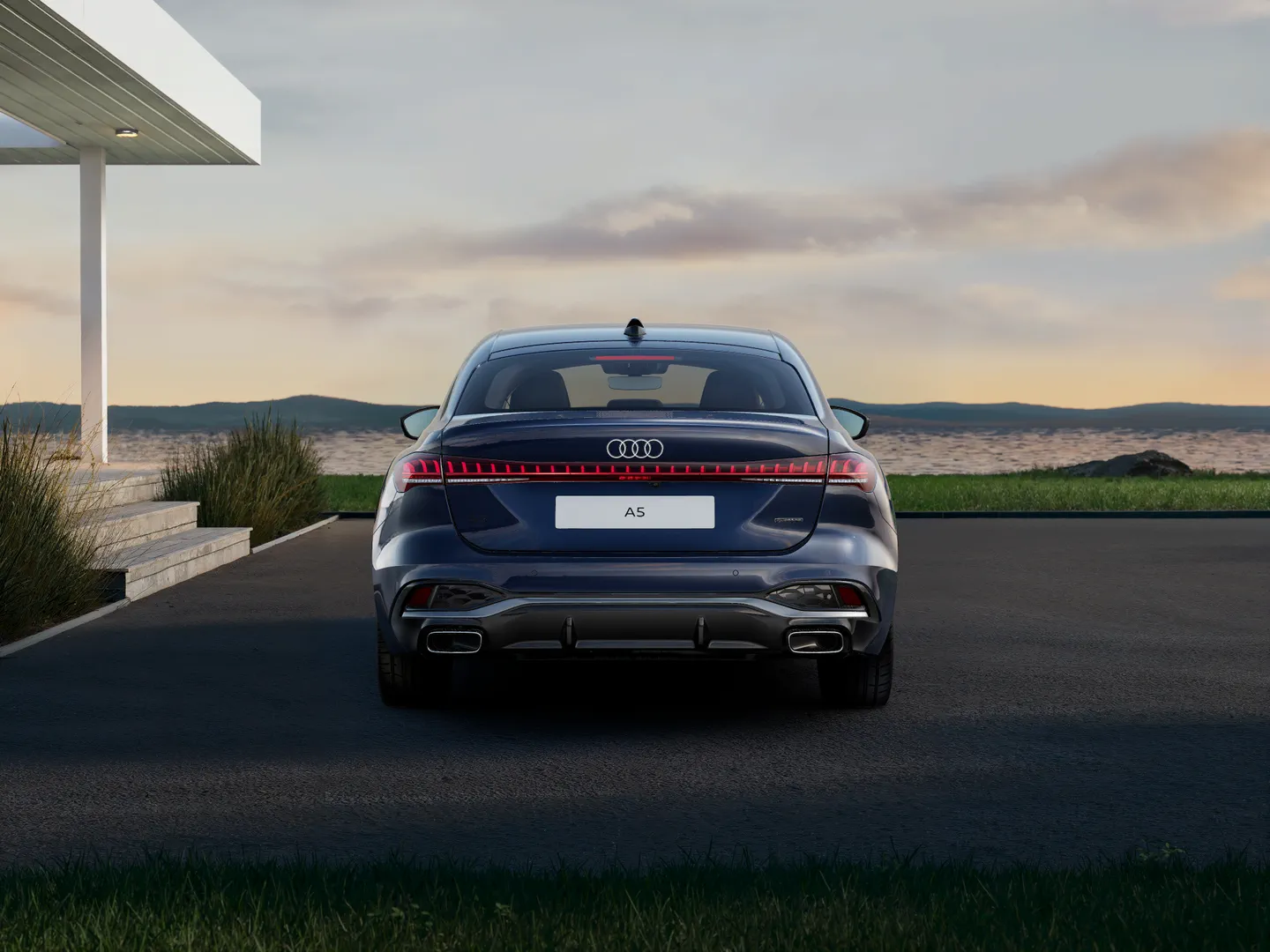 Zdjęcie&nbsp;Audi A5 Sedan e-hybrid&nbsp;e-hybrid quattro 220 kW S tronic&nbsp;– Ujęcie: tył