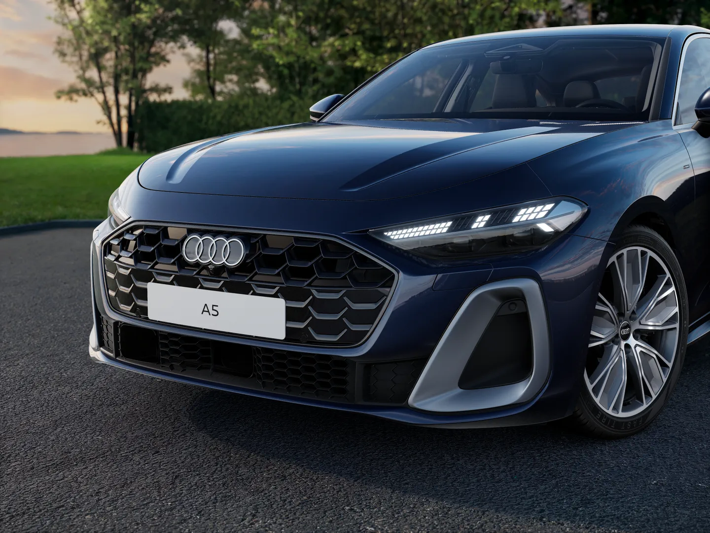 Zdjęcie&nbsp;Audi A5 Sedan e-hybrid&nbsp;e-hybrid quattro 220 kW S tronic&nbsp;– Ujęcie: reflektory