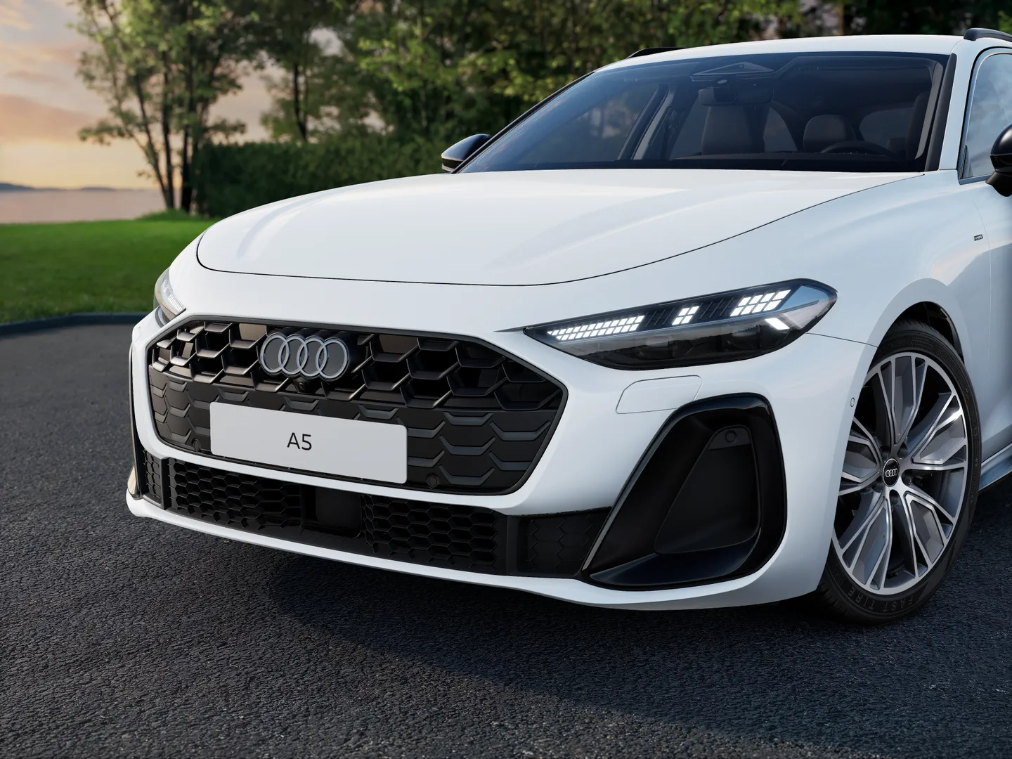 Zdjęcie&nbsp;Audi A5 Avant e-hybrid&nbsp;e-hybrid quattro 220 kW S tronic&nbsp;– Ujęcie: reflektory