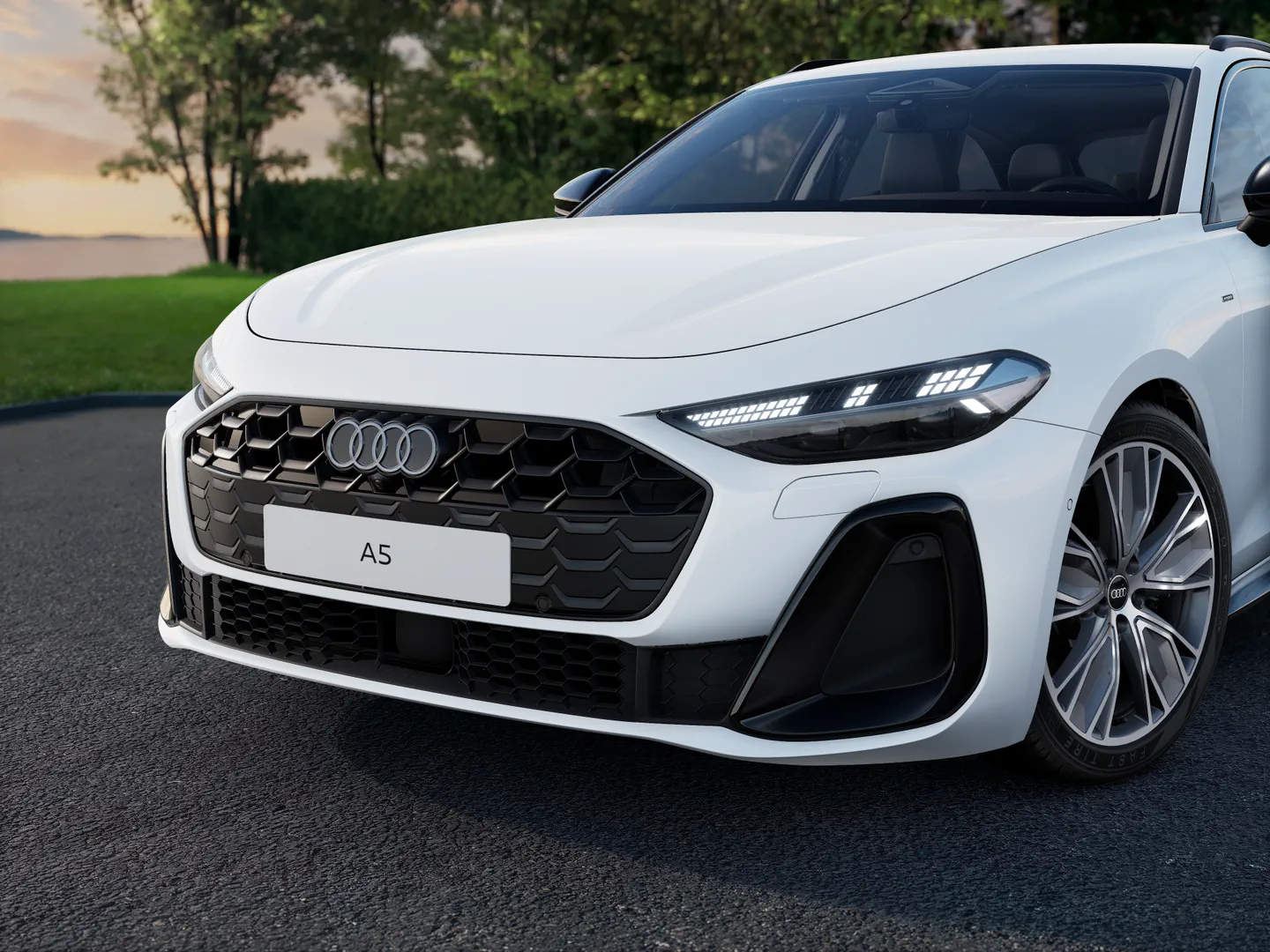 Zdjęcie&nbsp;Audi A5 Avant e-hybrid&nbsp;e-hybrid quattro 220 kW S tronic&nbsp;– Ujęcie: reflektory