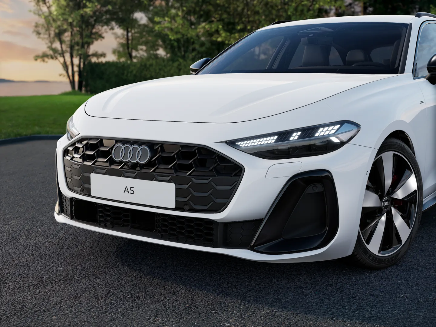 Zdjęcie&nbsp;Audi A5 Avant e-hybrid&nbsp;e-hybrid quattro 270 kW S tronic&nbsp;– Ujęcie: reflektory