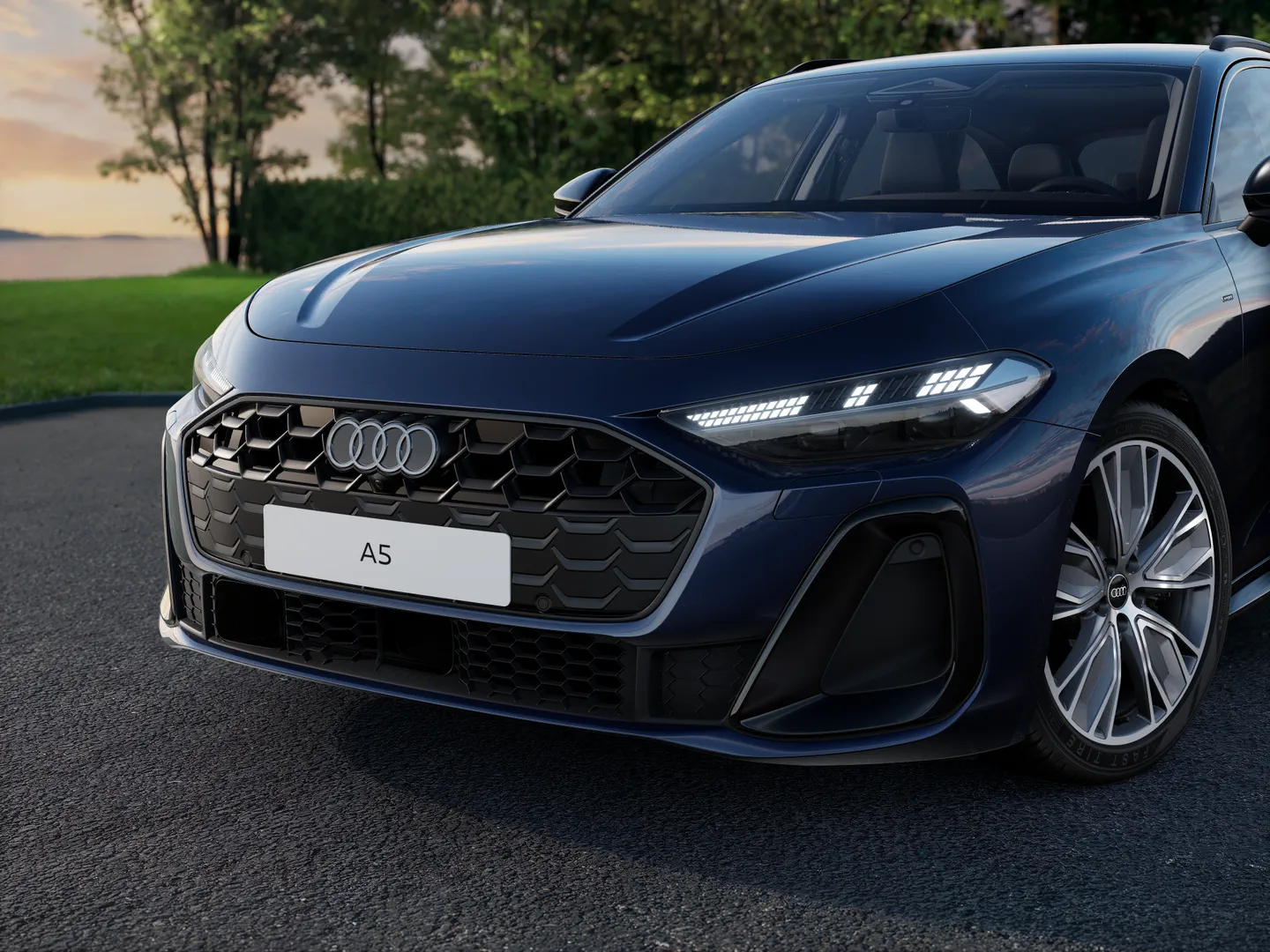 Zdjęcie Audi A5 Avant e-hybrid e-hybrid quattro 220 kW S tronic – Ujęcie: reflektory