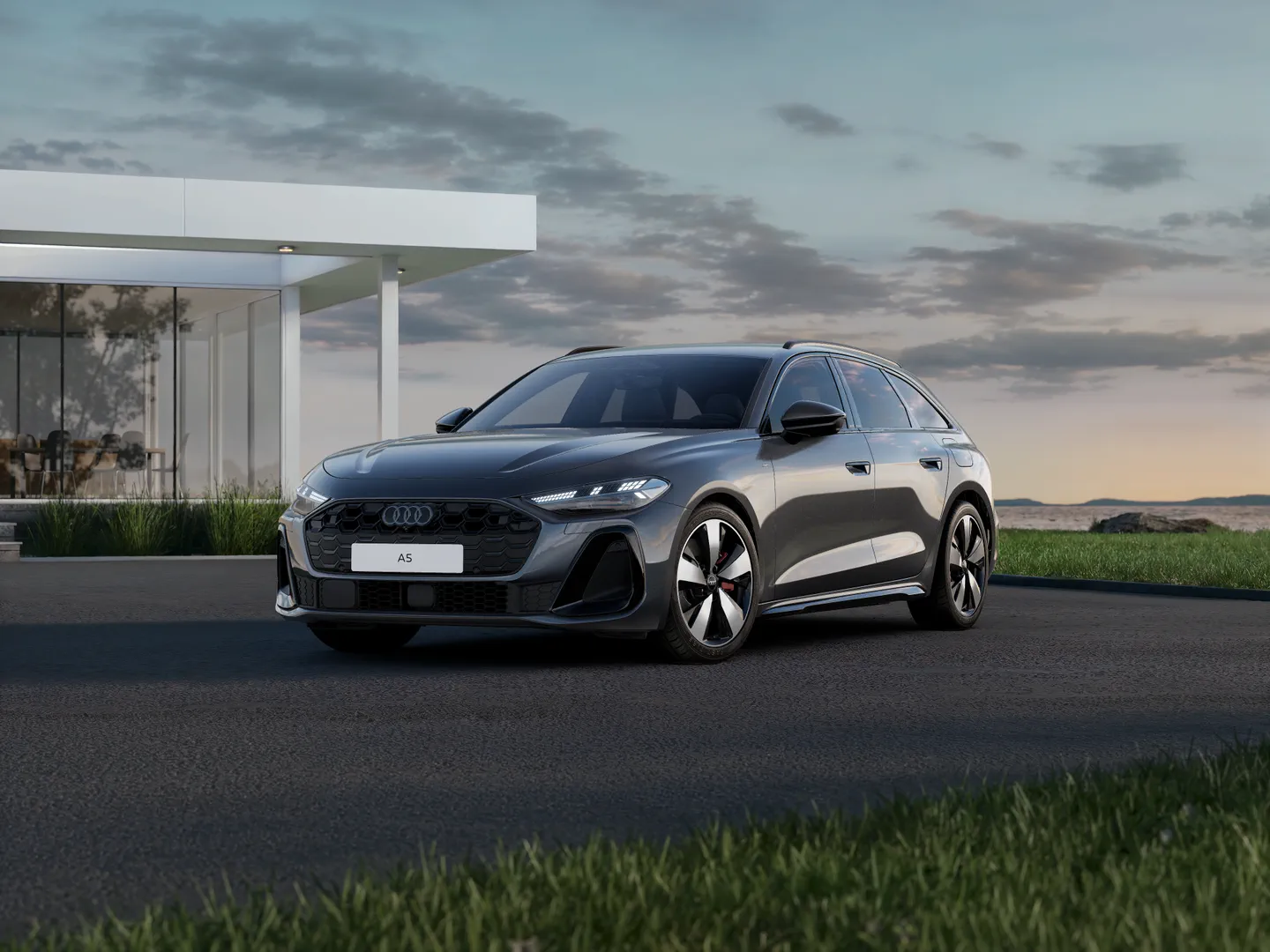 Zdjęcie Audi A5 Avant e-hybrid e-hybrid quattro 220 kW S tronic – Ujęcie: przód 3/4